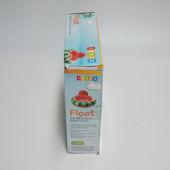 Watermelon Baby Float Intex For Ages 1-2 years 29in x 27in Max Weight 33lb - Picture 4 of 4